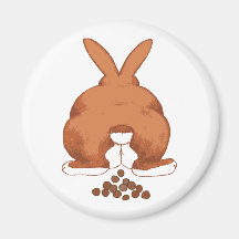 Bunny Butt Magnet