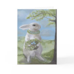 Bunny Card w/Greeting