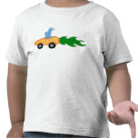 Bunny Carrot Car T-shirt