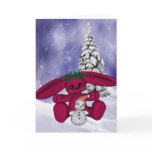 Bunny Christmas Card