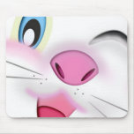 Bunny Face mousepads