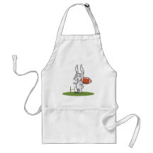 Bunny Football Aprons
