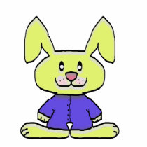 bunny fufu magnet
