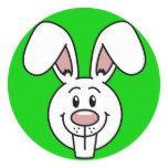 Bunny (Green) Stickers