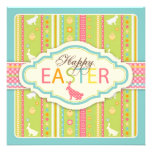 Bunny Hop Invitation Square
