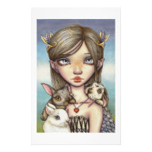 Bunny Keeper Personalized Stationery