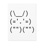 Bunny postcards
