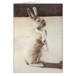 Bunny Rabbit Art Note Card