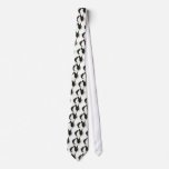 Bunny Rabbit Black & White Neck Tie