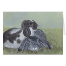 Bunny Rabbit Card