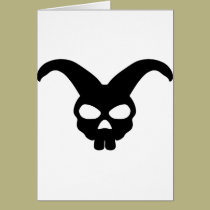 Bunny Rabbit Skull cards