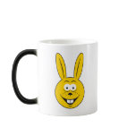 Bunny Rabbit Smiley Face Coffee Mug