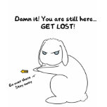 Bunny Stewie Get Lost - Customised t-shirts
