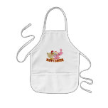 BUNNY VS CHICKEN aprons