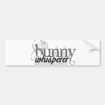 Bunny Whisperer Bumper Sticker