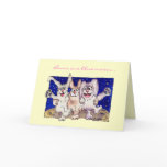 Buns in a Blue Moon Happy Easter Card
