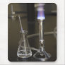 Bunsen and flask mouse pad
