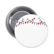 Bunting - pinback button