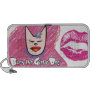 Buny's logo and Big Kiss Travelling Speakers