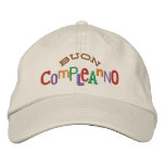 Buon Compleanno Embroidery Hat embroidered hats