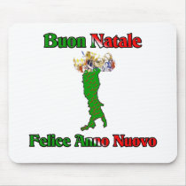 Buon Natale Felice Anno Nuovo Mouse Pad