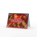 Buon Natale  -Merry Christmas wooden bells Card