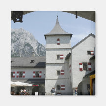 Burg Hohenwerfen Fridge Magnet
