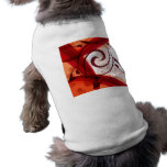 Burgandy-Floral-Turtle Pet Tee