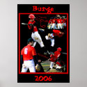Burge Freshman Baseball Poster posters