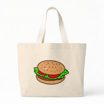 burger canvas bags