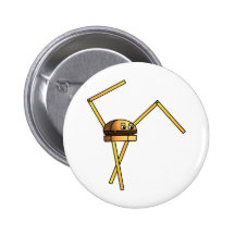 Burger Bot Pins