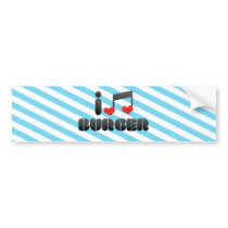 Burger fan bumper stickers