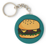 Burger keychain