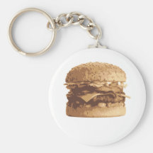 Burger Keychain