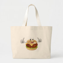 Burger Mascot Bag