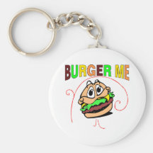 Burger Me Keychain