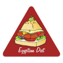 Burger pyramid - Egyptian Diet