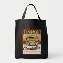 Burger Station-Tote Bag