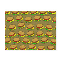 Burger Wallpaper Postcards
