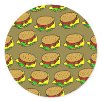 Burger Wallpaper Sticker