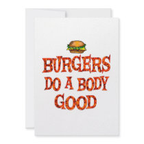 Burgers Do Good Personalized Announcements
