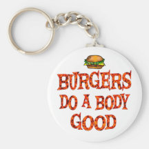 Burgers Do Good Keychain