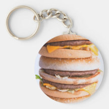 Burgers Stack Key Chain