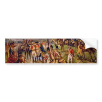 Burgoyne's Surrender at Saratoga by Percy Moran Bumper Stickers