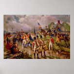 Burgoyne's Surrender at Saratoga by Percy Moran Posters