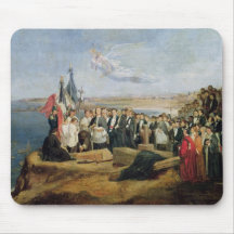 Burial of the Vicomte de Chateaubriand Mouse Pad