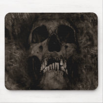 Buried Sckull Mouse Pads