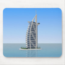 Burj Al Arab Hotel Dubai: 3D Model: Mouse Mat