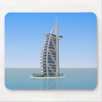 Burj Al Arab Hotel Dubai: 3D Model: Mouse Mat