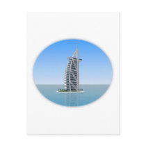 Burj Al Arab Hotel Dubai: 3D Model: Post Cards